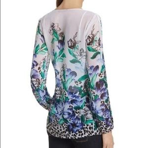 Whitehouse Blackmarket- Floral Blouse- Size 4